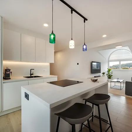 Luxe Penthouse With A Castle View Laibach Exterior foto